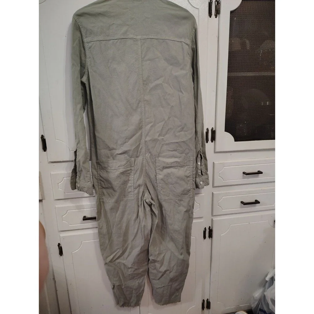 Frank & Eileen Northern Ireland Jumpsuit Sage Green Size M